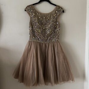 Sherri Hill Beaded Cocktail Dress